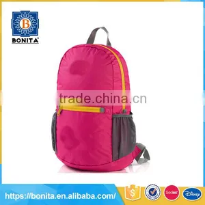 Bright Color Leisure 210D Foldable Funny School Backpacks thumbnail-1