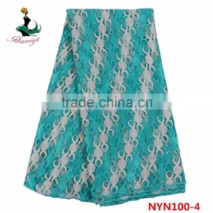 NYN100 Softable Tulle Lace for Party French Lace Fabric Jacquard African Net Lace Fabric thumbnail-1