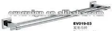 Brass+stainless Steel Double Towel Bars thumbnail-1