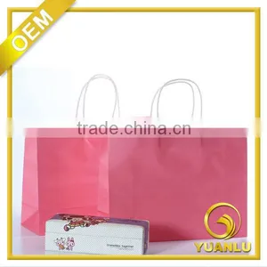 HOT New Year Colorful Cheap Kraft Paper Bags With Handles Wholesale thumbnail-3