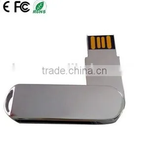 Hot Sales Swivel Folding Bisiness Usb Flash Disk , Flash Memory 128MB-64GB thumbnail-1