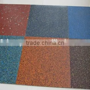 MAT-0663 Gym Rubber Flooring Tile thumbnail-1