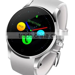 Bluetooth Round Metal Smartwatch K88S Android Smart Watch With Sim Card Heart Rate Monitor thumbnail-1