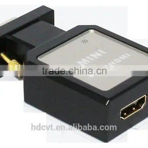 HOT DEAL1080P MINI VGA2HDMI Converter thumbnail-5