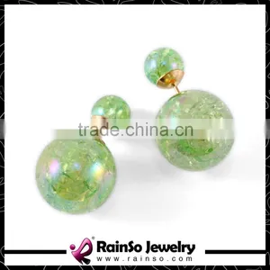 Dream Bottle Resin Balls Double Sided Earrings thumbnail-1