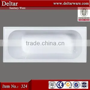 Factory Supply Acrylic Simple Bathtub,small Acrylic Bathtub for One Person thumbnail-1