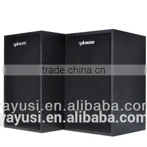 Active Type and 2( 2.0) Channels Wooden Case Computer Speaker thumbnail-2