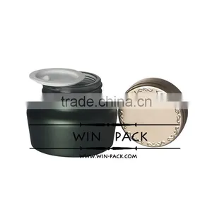 WY8905 2016 New Collection, Popular Cosmetic Jar, Round Jar With UV Golden Cap thumbnail-3