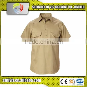 New Design Comfortable Work Shirts Supplier Wholesale thumbnail-3
