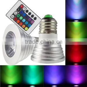 16 Colors E27 Led Rgb Light thumbnail-1