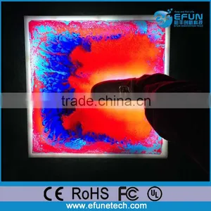 Pvc Vinyl Color Decorative Led Liquid Floor,led Lighting Liquid Dance Floor With Rechargeable Batteries thumbnail-1