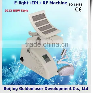 Skin Rejuvenation 2013 Multi-Functional Beauty Equipment New Design E-light+IPL+RF Eyebrow Removal Machine High Power Nd Yag Laser Skin Tightening Skin Rejuvenation thumbnail-1