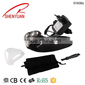 Hot Selling Electric Rechargeable Led Rechargeable Electric Shaver for Men With Dual Blade Trimmer Waterproof Made in China thumbnail-1
