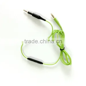 Replacement Audio Cables Line With Mic Remote Volumn For AKG K450 Q460 K480 Headphones For Iphone Android Phones Computer thumbnail-1