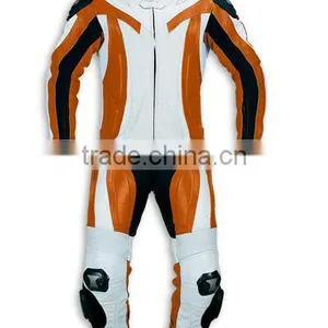 Geniune Leather Suit Top Grain Leather Suit Motorbike Suit thumbnail-2