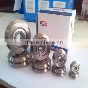 China Market Steel v Slot Wheels v Groove Bearing v Groove Track 12x45.7x15.8 RM3 thumbnail-2