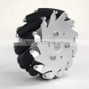 A Set of 127mm Aluminum Mecanum Wheels Set Basic ( 2 Left, 2 Right) 14198 thumbnail-3