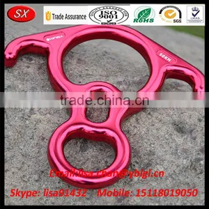 Beautiful Alumium Anodized 50KN Outdoor Rock Climbing Equipment thumbnail-5