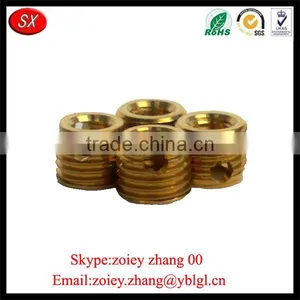 Aluminum Alloy Hole Type Self Tapping Threaded Inserts For Fasteners thumbnail-4