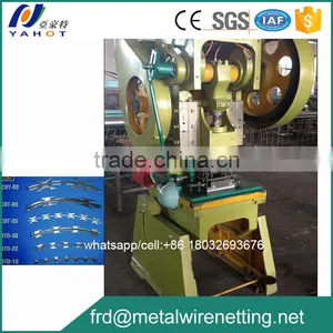 Manufacturer Razor Barbed Wire Mesh Making Machinery and Equipment thumbnail-1