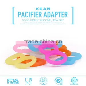 Factory Direct Selling Silicone Pacifier Holder Adapter thumbnail-1
