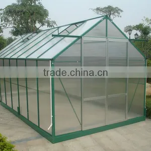 Popular High-end Polycarbonate Commercial Agricultural Greenhouse thumbnail-3