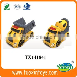 Plastic Friction Excavator Vehicle Toy Cute Design for Kids thumbnail-4