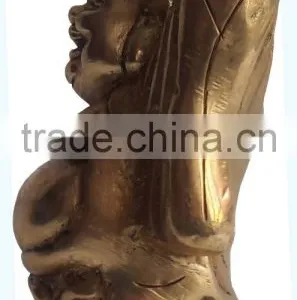 Brass Laughing Golden Buddha thumbnail-3