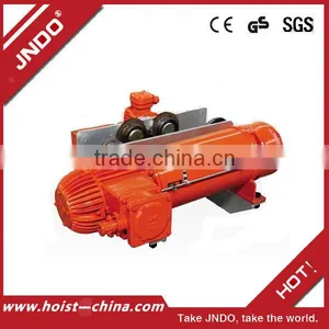 Competitive Price Portable Wireless Remote Control 5 Ton Mini Monorail Traveling Electric Wire Rope Hoist thumbnail-1