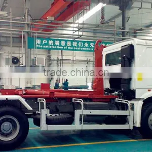 Sinotruk HOWO 6x4 Hook Lift Garbage Truck thumbnail-1