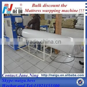 China Manufacturer Price Good Quality Automatic Sponge Roll Packing Machine Wrapping Machine thumbnail-1