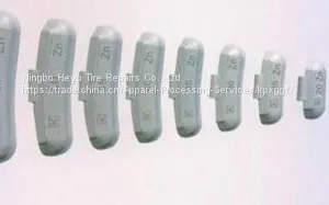 Zinc Clip-on Balance Weight for Steel Wheel (model B) thumbnail-1