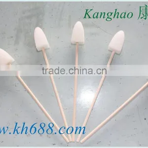 Factory Directly Sell Triangle Shape Sterile Oral Swab, Foam Tipped Oral Swabs,disposable Oral Swabs,medical Foam thumbnail-1