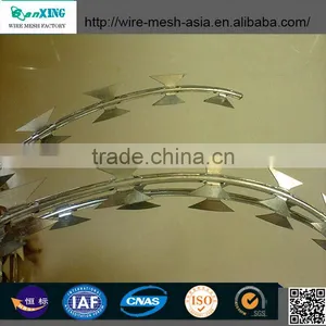 Galvanized Surface Treatment and Stainless Steel Wire Material Barbed Wire Price per Roll thumbnail-3