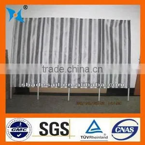 NEW COLOR! Hot Sale in JAPAN 100% HDPE 5 Year UV Warranty Factory Colorful Cheapier Sunshade With 5 Tubes for Window thumbnail-1