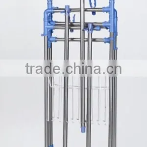 Double Three Transfer Shapes Clothes Rack and Blanket Drying Rack thumbnail-4