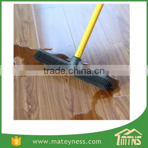 Slanted Side Sweep Clean Soft Rubber Broom Brush thumbnail-4