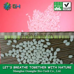 GH401-100% Compostable Recycled Plastic Material Pla Pellet for Injection Molding thumbnail-1