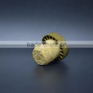 Plastic Top Wood Cork for Glass Wine Bottle Stopper thumbnail-2