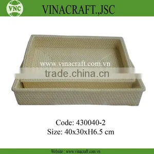 Natural Rattan Bread Tray thumbnail-1