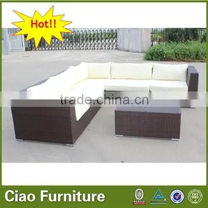 Outdoor L Shape Sofa Set Rattan Outdoor Furniture thumbnail-6