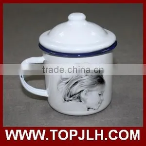 Wholesale Enamel Camping Mug Custom Printed Enamel Mug Cup thumbnail-4