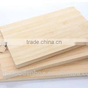 Good Quality Natural Color Disposable Paulownia Wood Cutting Board thumbnail-2