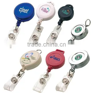 Promotional ID Badge Holder/small Retractable Cord Reels thumbnail-1