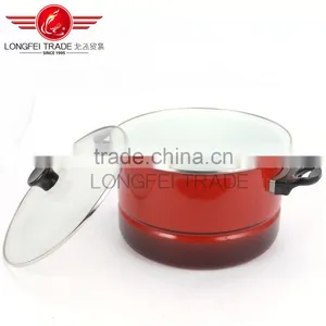 Yiwu New Design High Quality 3pcs Enamel Porcelain Enamel Cookware Set Wholesale thumbnail-4