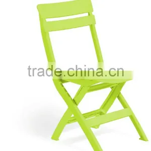 Plastic Foldable Outdoor Chair With Iron Feet thumbnail-2