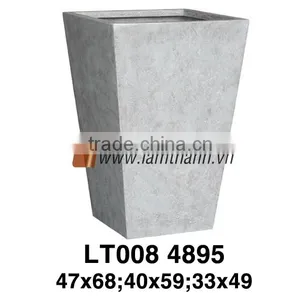 Southern Vietnam Manufacturer Ancient Garden Landscape Poly Rock Pot thumbnail-1