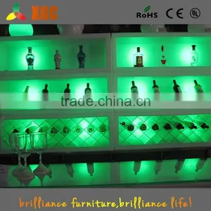 Customized Commercial Led Plastic Ice Bucket Led Illuminated Wine Cooler thumbnail-4