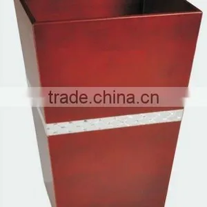 Newest Hotel Supplies Wood Dustbin thumbnail-1