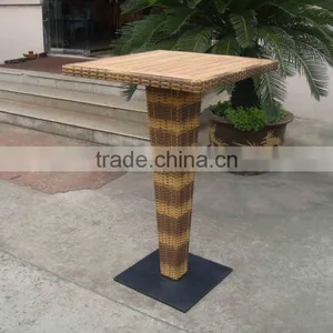 Great Nice Outdoor Rattan Bar Furniture Bar Stools With Padded thumbnail-3